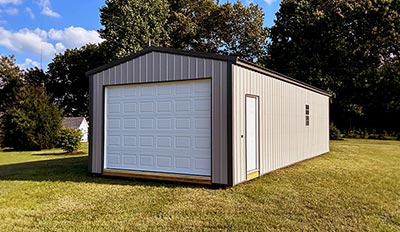 Yoder's Portable Buildings Commercial Garage