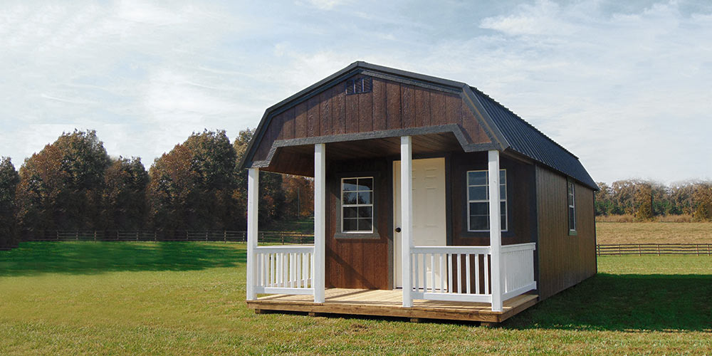Lofted Cabin Urethane - Yoder's Portable Buildings Indiana