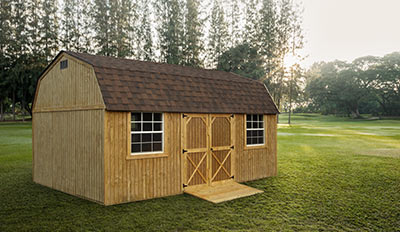 Yoder's Portable Buildings Side Lofted Barn